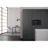 Kuchenka mikrofalowa z grillem do zabudowy WHIRLPOOL WMF201G, 800 W, 20 l, stal nierdzewna/czarny