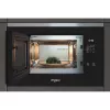 Kuchenka mikrofalowa z grillem do zabudowy WHIRLPOOL WMF201G, 800 W, 20 l, stal nierdzewna/czarny