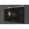 Kuchenka mikrofalowa z grillem do zabudowy WHIRLPOOL WMF201G, 800 W, 20 l, stal nierdzewna/czarny