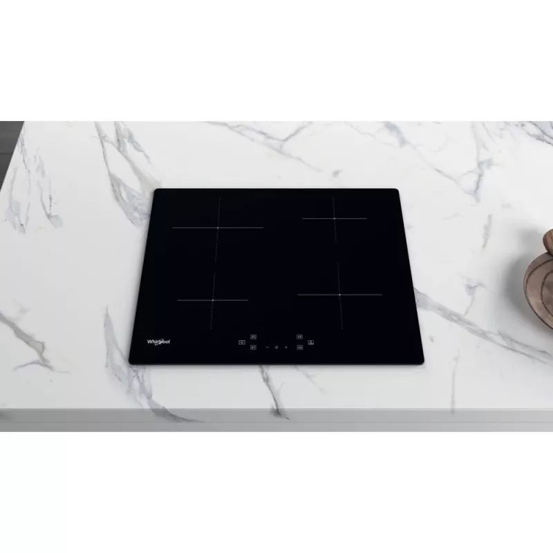 Whirlpool WS Q4860 NE Czarny Built-in 60 cm Zone induction hob 4 zone(s)