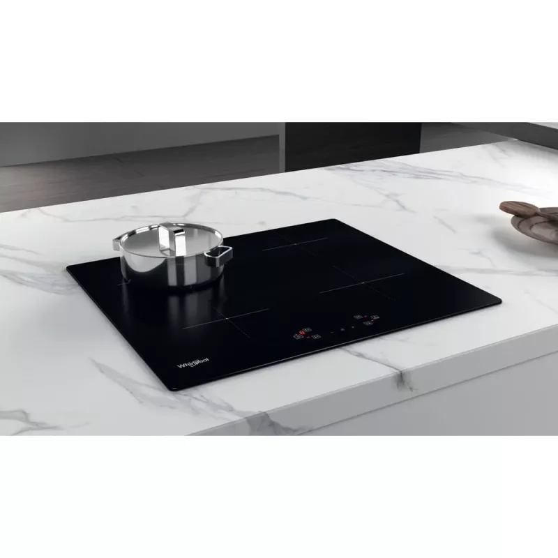 Whirlpool WS Q4860 NE Czarny Built-in 60 cm Zone induction hob 4 zone(s)