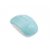 Mysz Natec Toucan Wireless 1600 dpi Optyczna Biała Niebieska