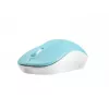 Mysz Natec Toucan Wireless 1600 dpi Optyczna Biała Niebieska