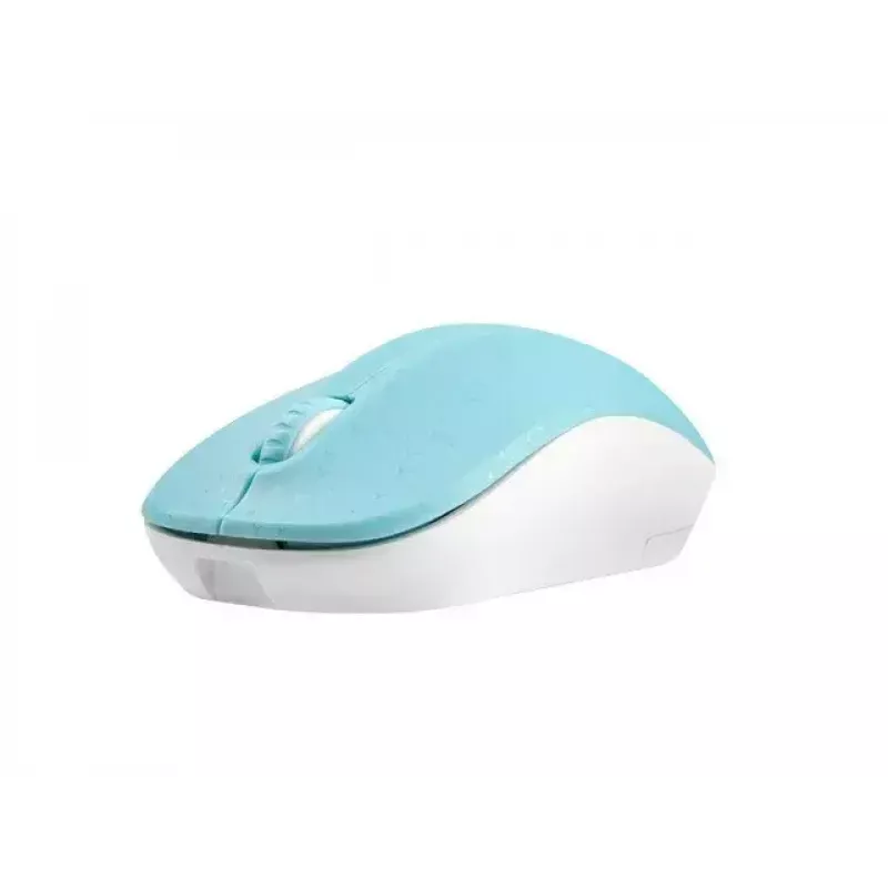 Mysz Natec Toucan Wireless 1600 dpi Optyczna Biała Niebieska