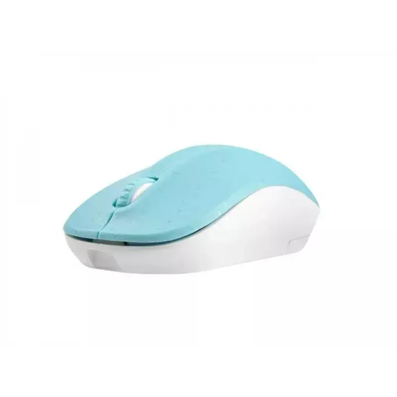 Mysz Natec Toucan Wireless 1600 dpi Optyczna Biała Niebieska