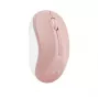 Wireless RF Optical mysz NATEC Toucan Office — Ambidextrous, 1600 DPI, 3 Buttons, Wheel, biały/Pink