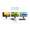 i-tec Metal USB-C Ergonomic 4K 3x Display Docking Station + Power Delivery 85 W