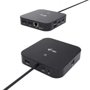 Stacja dokująca i-tec USB-C Dual Display z zasilaniem Power Delivery 100 W