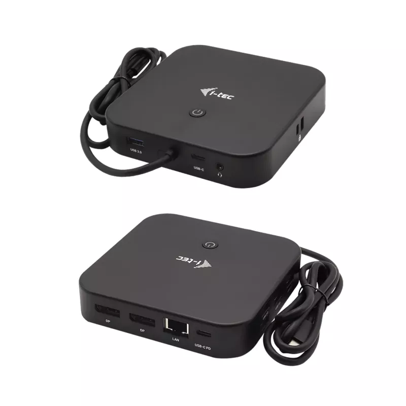 Stacja dokująca i-tec USB-C Dual Display z zasilaniem Power Delivery 100 W