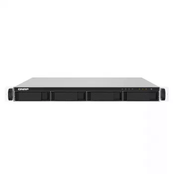 QNAP TS-432PXU-RP NAS Rack (1U) Annapurna Labs Alpine AL-324 2 GB DDR4 0 TB Czarny
