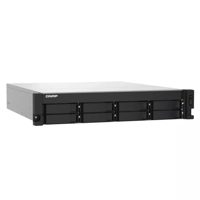 QNAP TS-832PXU-RP NAS Rack (2U) Annapurna Labs AL324 4 GB DDR4 0 TB QNAP Turbo System Czarny