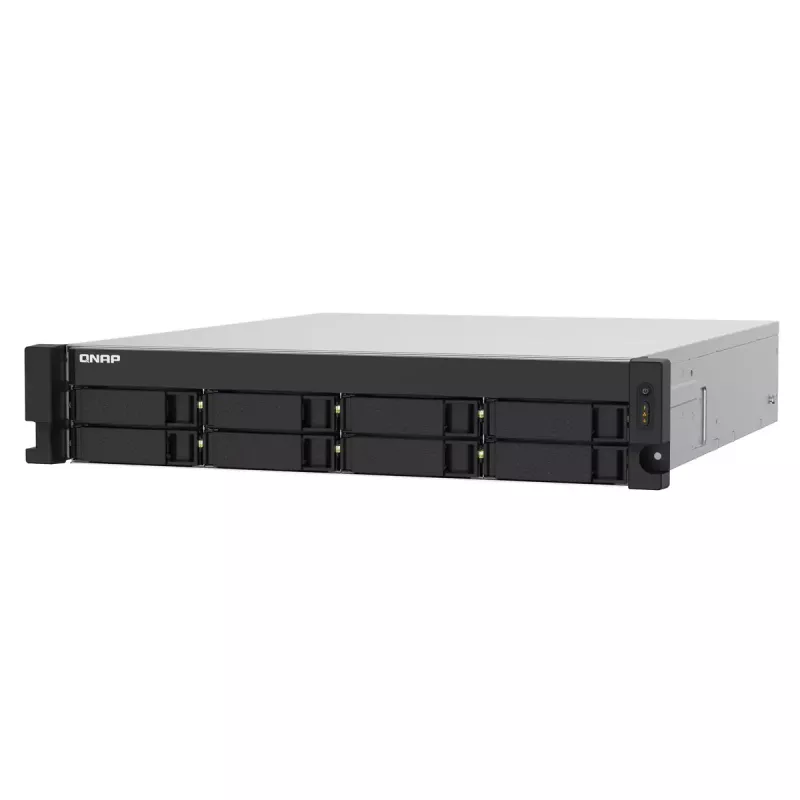 QNAP TS-832PXU NAS Rack (2U) Annapurna Labs AL324 4 GB DDR4 0 TB QNAP Turbo System Aluminium, Czarny
