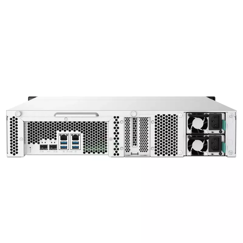 QNAP TS-1232PXU-RP NAS Rack (2U) Annapurna Labs AL324 4 GB DDR4 0 TB QNAP QTS Czarny