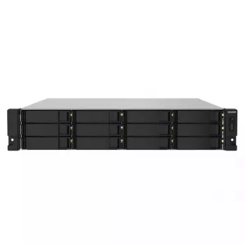 QNAP TS-1232PXU-RP NAS Rack (2U) Annapurna Labs AL324 4 GB DDR4 0 TB QNAP QTS Czarny