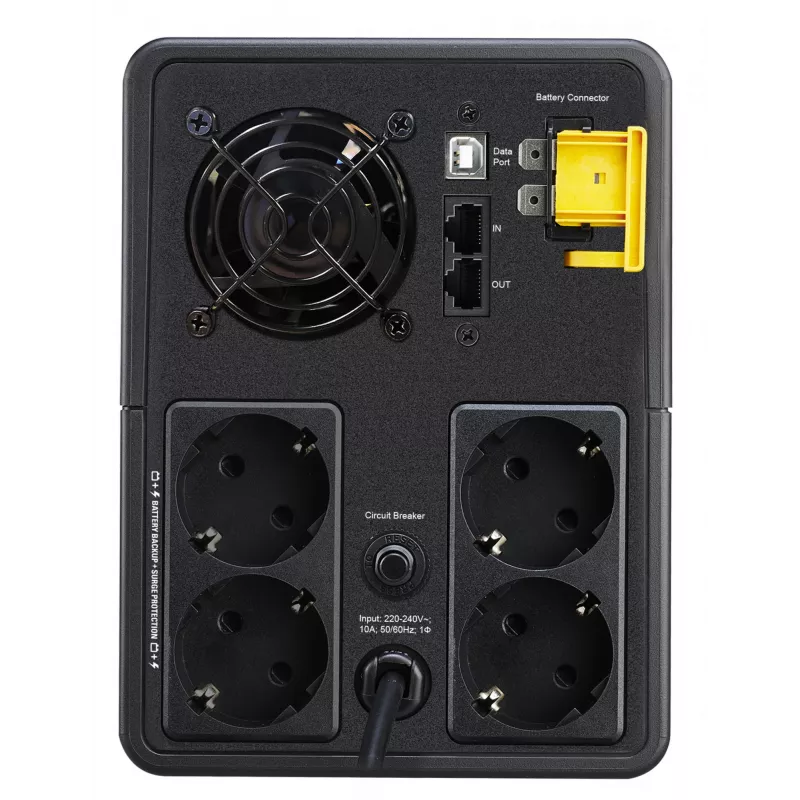 APC Back-UPS, 2200VA, Tower, 230V, 4x CEE 7/7 Schuko, AVR