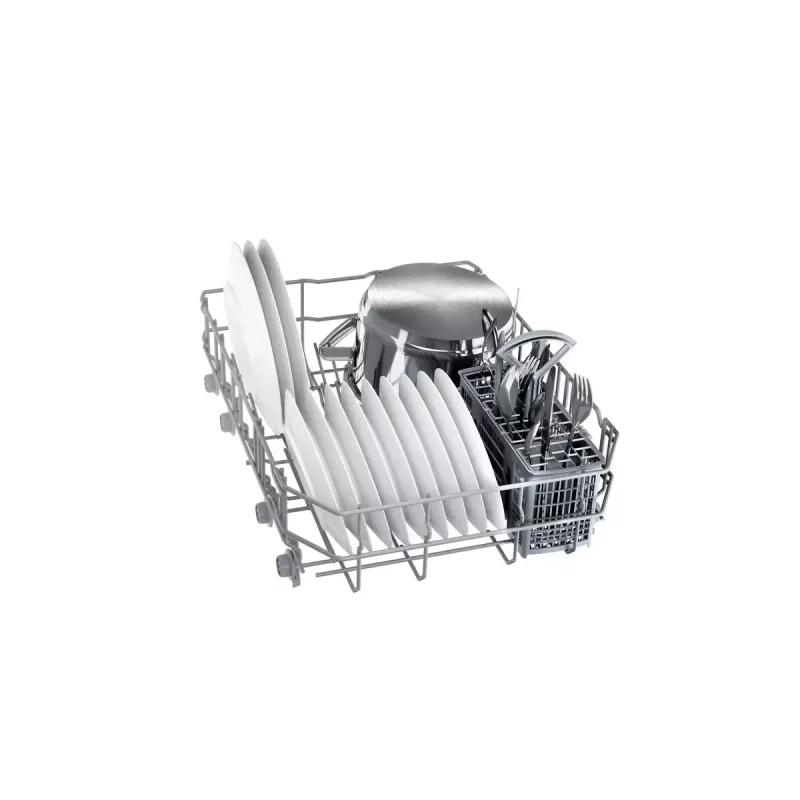 Zmywarka do zabudowy Bosch Serie 2 SPV2IKX10E, wąska 45 cm, 9 kompletów, 48 dB, 5 programów, zbiornik ze stali nierdzewnej