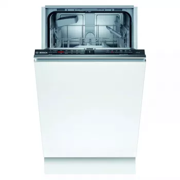 Zmywarka do zabudowy Bosch Serie 2 SPV2IKX10E, wąska 45 cm, 9 kompletów, 48 dB, 5 programów, zbiornik ze stali nierdzewnej