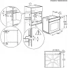 Electrolux EOF3H40X 2790 W Czarny, stal nierdzewna