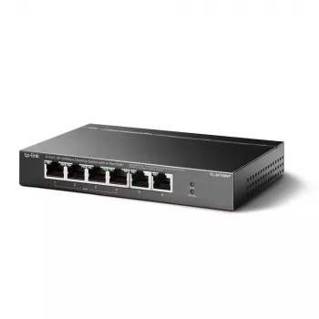 Przełącznik sieciowy TP-Link TL-SF1006P Niezarządzalny Fast Ethernet (10/100) Power over Ethernet (PoE) Czarny