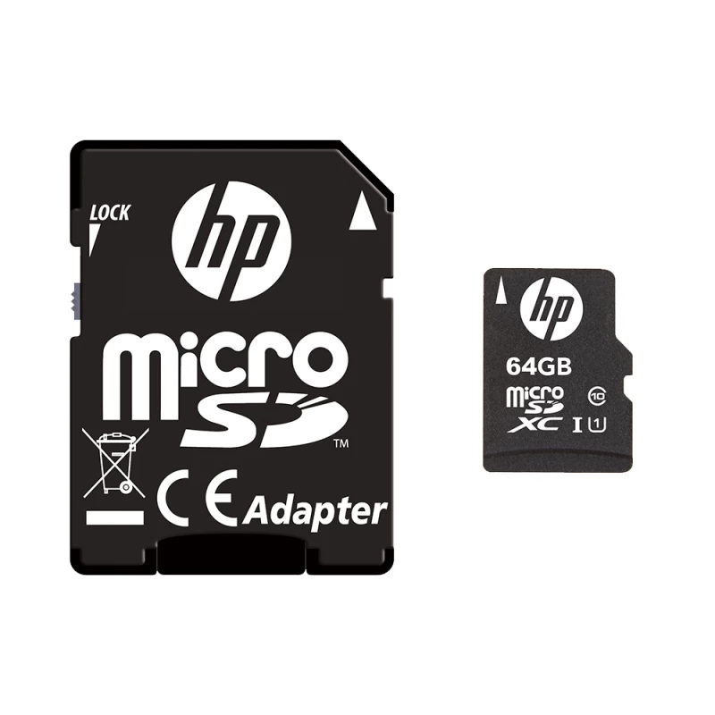 HP SDU64GBXC10HP-EF karta pamięci 64 GB MicroSDXC UHS-I Klasa 10