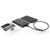 Obudowa GEMBIRD USB 3.1 2,5 cala SATA HDD z portem Type-C, szczotkowane aluminium - czarna
