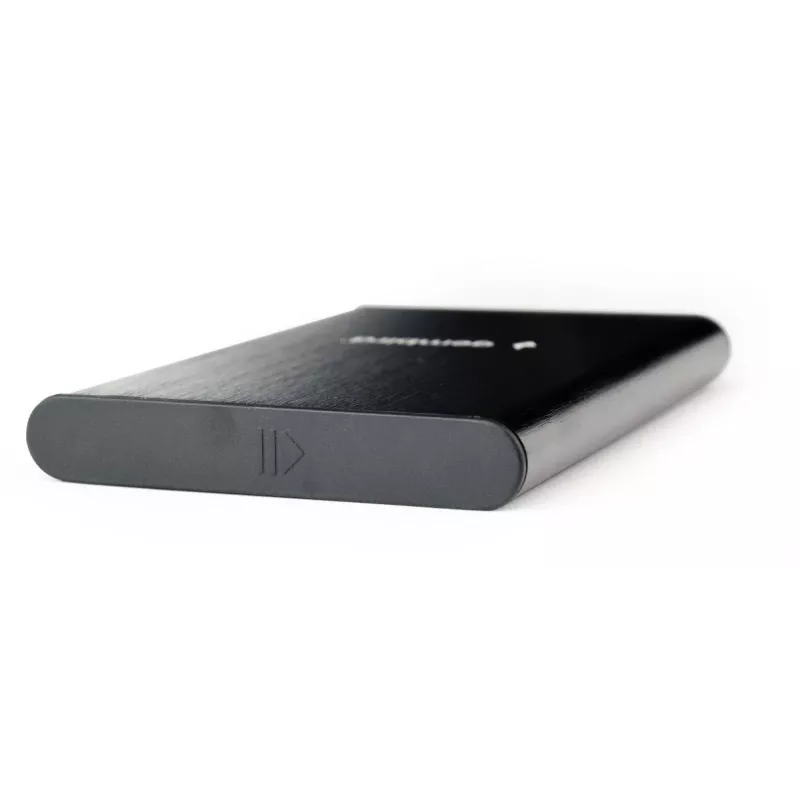 Obudowa GEMBIRD USB 3.1 2,5 cala SATA HDD z portem Type-C, szczotkowane aluminium - czarna
