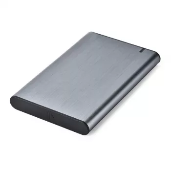 Obudowa GEMBIRD USB 3.1 na dysk 2,5 inch SATA HDD z portem Type-C, szczotkowane aluminium - szary