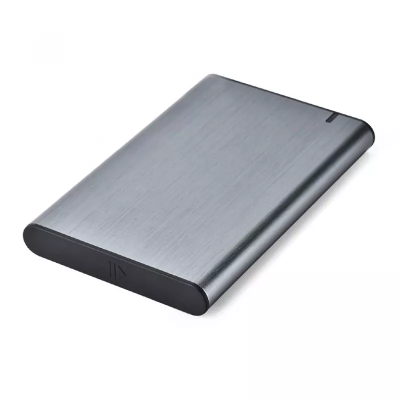 Obudowa GEMBIRD USB 3.1 na dysk 2,5 inch SATA HDD z portem Type-C, szczotkowane aluminium - szary