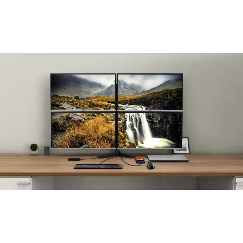 Stacja dokująca i-tec USB-C Quattro Display z Power Delivery 85 W