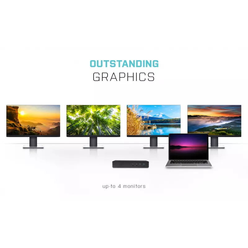 Stacja dokująca i-tec USB-C Quattro Display z Power Delivery 85 W
