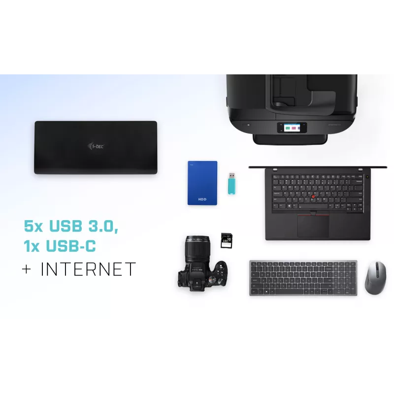 Stacja dokująca i-tec USB-C Quattro Display z Power Delivery 85 W