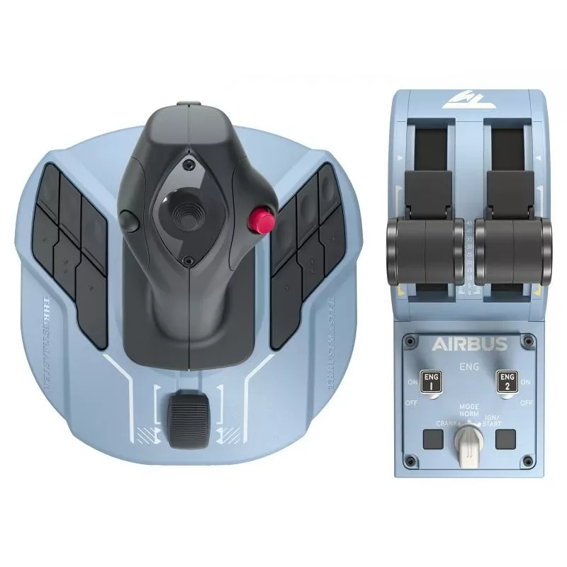 Thrustmaster Airbus Edition Czarny, Niebieski USB Joystick Analogowy / Cyfrowy PC