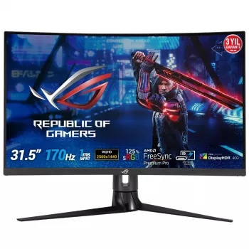 Monitor komputerowy ASUS ROG Strix XG32VC 80 cm (31,5 cala) 2560 x 1440 pikseli Quad HD LED Czarny