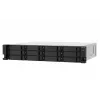 QNAP TS-1273AU-RP-8G Serwer NAS/magazynowy Rack (2U) Ryzen Embedded V1500B 8 GB DDR4 0 TB QNAP QTS Aluminium, Czarny