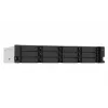 QNAP TS-1273AU-RP-8G Serwer NAS/magazynowy Rack (2U) Ryzen Embedded V1500B 8 GB DDR4 0 TB QNAP QTS Aluminium, Czarny