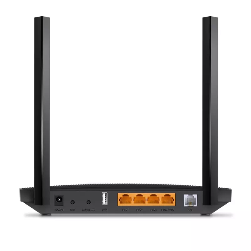 TP-Link Archer AC1200 MU-MIMO VDSL/ADSL Bezprzewodowy Router Modem, Czarny