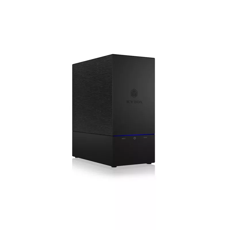 ICY BOX IB-RD3621-C31 macierz dyskowa 0 TB Desktop Czarny