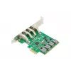 DIGITUS USB Pci-e Add-On card USB3.0, 4-port A/F, ChIPSet: VL805, self powered