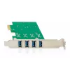DIGITUS USB Pci-e Add-On card USB3.0, 4-port A/F, ChIPSet: VL805, self powered