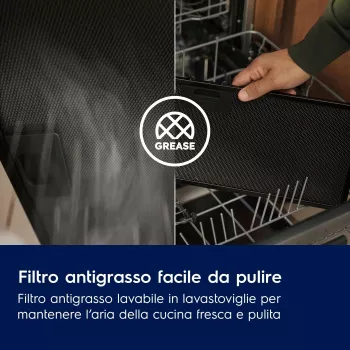 Electrolux LFU216X Okap podszafkowy Stal nierdzewna, Srebrny 272 m³/h