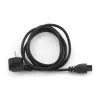 Kabel zasilający GEMBIRD PC-186-ML12-1M — 1 m, wtyk CEE7/7 (męski) do wtyku C5, czarny