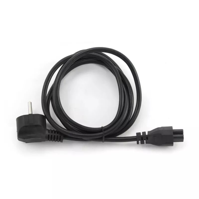 Kabel zasilający GEMBIRD PC-186-ML12-1M — 1 m, wtyk CEE7/7 (męski) do wtyku C5, czarny