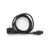 Kabel zasilający GEMBIRD PC-186-ML12-1M — 1 m, wtyk CEE7/7 (męski) do wtyku C5, czarny