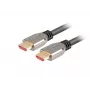 Kabel HDMI LANBERG CA-HDMI-30CU-0018-BK — HDMI 2.1, 1.8 m, 48 Gbit/s, 7680×4320, 240 Hz, ARC, eARC/Ethernet
