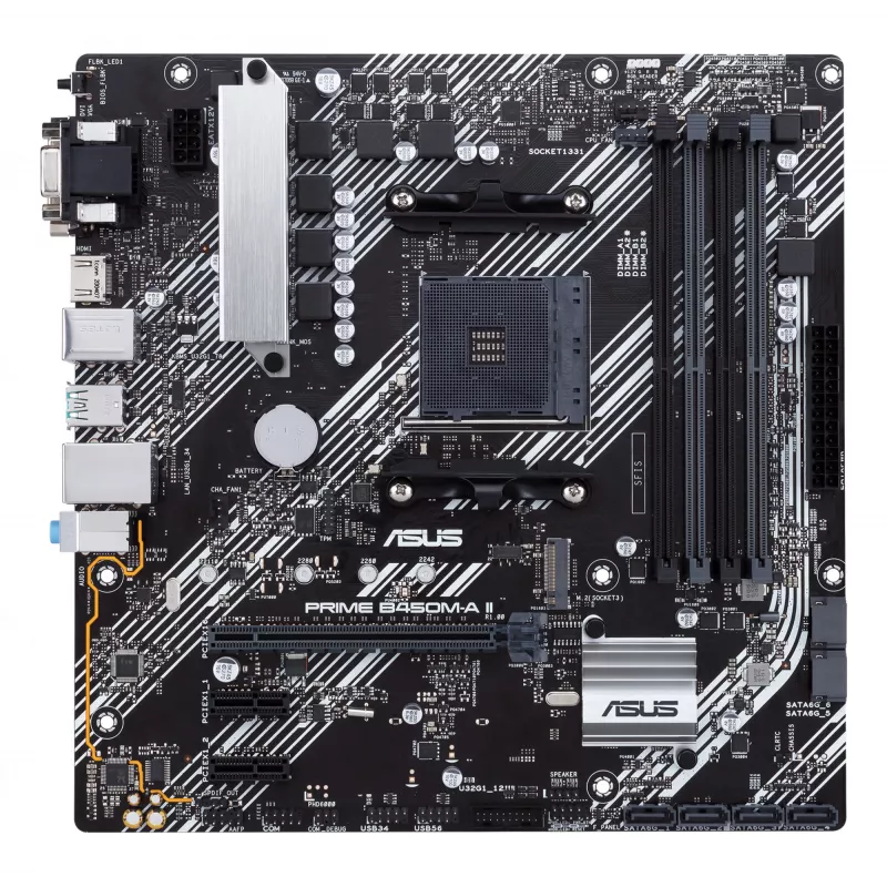 Płyta główna ASUS PRIME B450M-A II AMD B450 Socket AM4 micro ATX