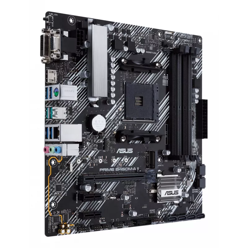Płyta główna ASUS PRIME B450M-A II AMD B450 Socket AM4 micro ATX