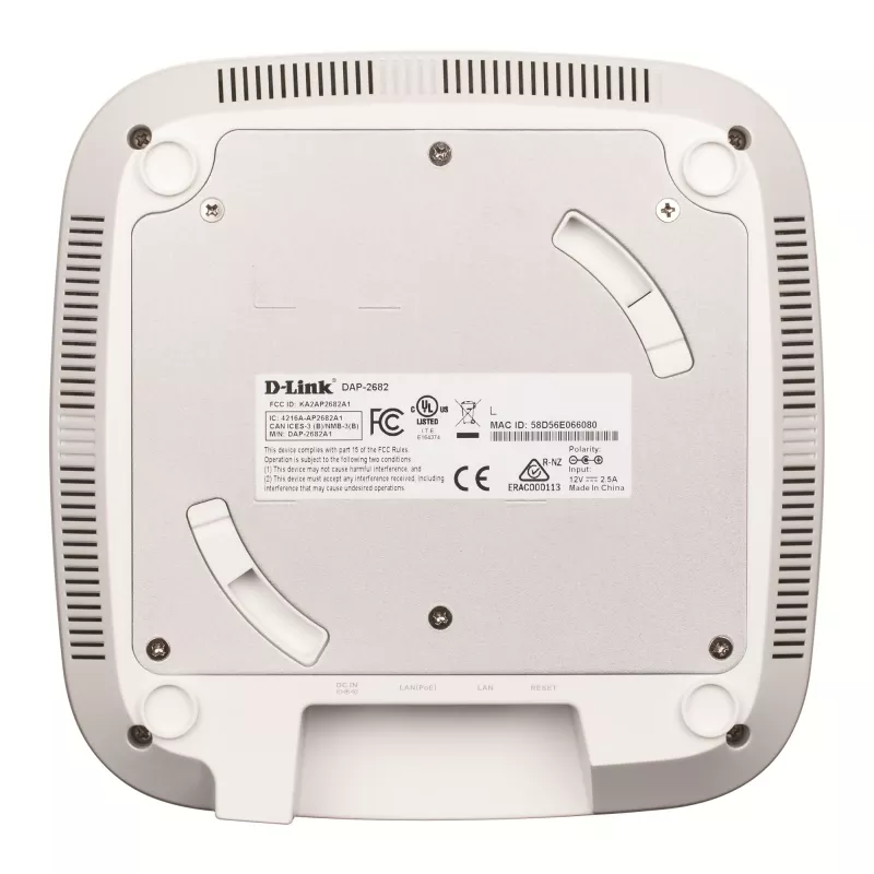 Punkt dostępowy D-Link Wireless AC2300 Wave2 Dual-Band PoE, 2,4 GHz, 5 GHz, 1700 Mbit/s, 64-bit WEP, 128-bit WEP, WPA2, 10,100,1000 Mbit/s