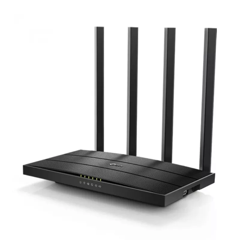 Router bezprzewodowy TP-Link Archer C6U Gigabit Ethernet Dual-band (2,4 GHz / 5 GHz) Czarny
