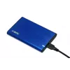 Obudowa HDD/SSD IBOX HD-05 — 2,5 cala SATA III, USB 3.2 Gen 1 (Micro-USB B), do 10 TB, niebieska
