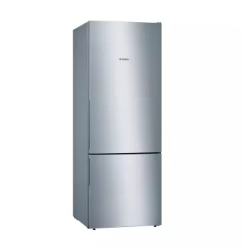 Chłodziarko-zamrażarka Bosch Serie 4 KGV58VLEAS, wolnostojąca, 503 l pojemności całkowitej (377 l chłodziarka / 126 l zamrażarka), stal nierdzewna